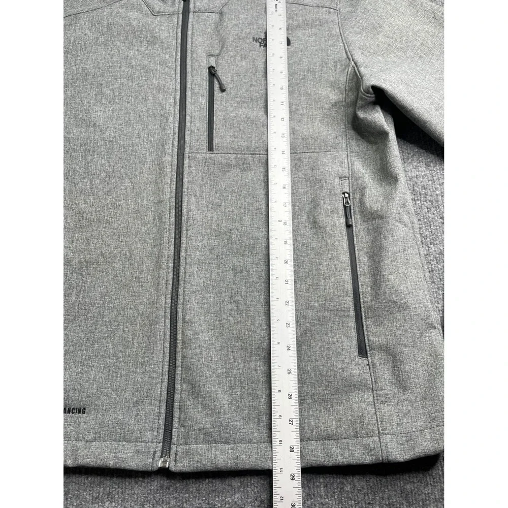 The North Face Softshell Jacket Mens XL‎ Grey WindWall Apex Bionic A2RE7MQH